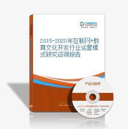 2016-2021年互聯(lián)網(wǎng)+教育文化開發(fā)市場運(yùn)營模式研究報(bào)告